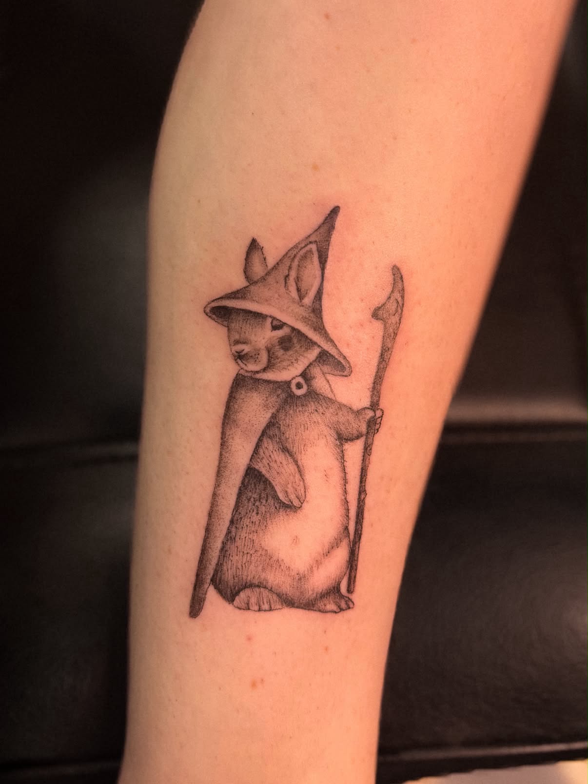 Fine-line tattoo by Gabby