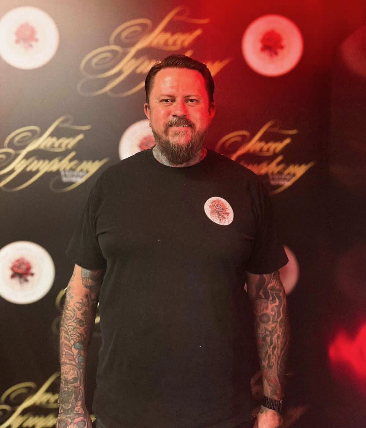 Joe tattoo artist at Sweet Symphony Tattoo