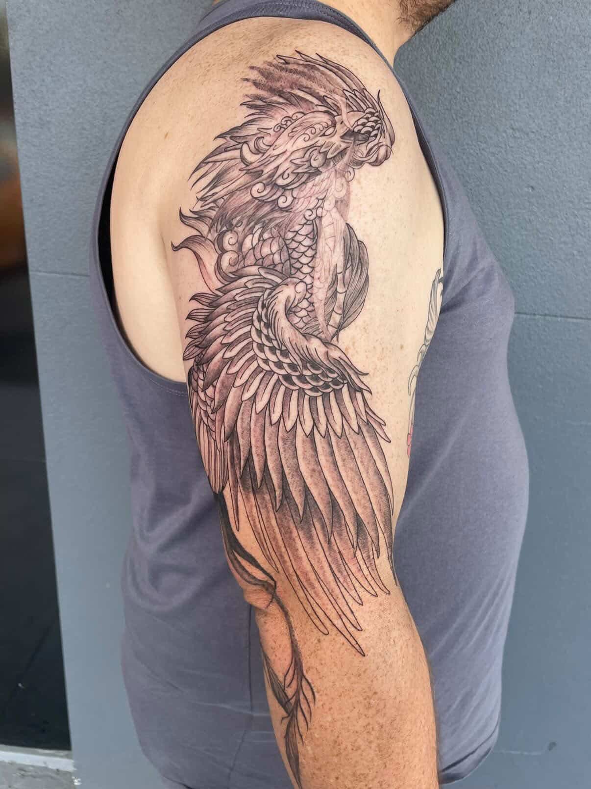 Detailed realism tattoo by Lilly