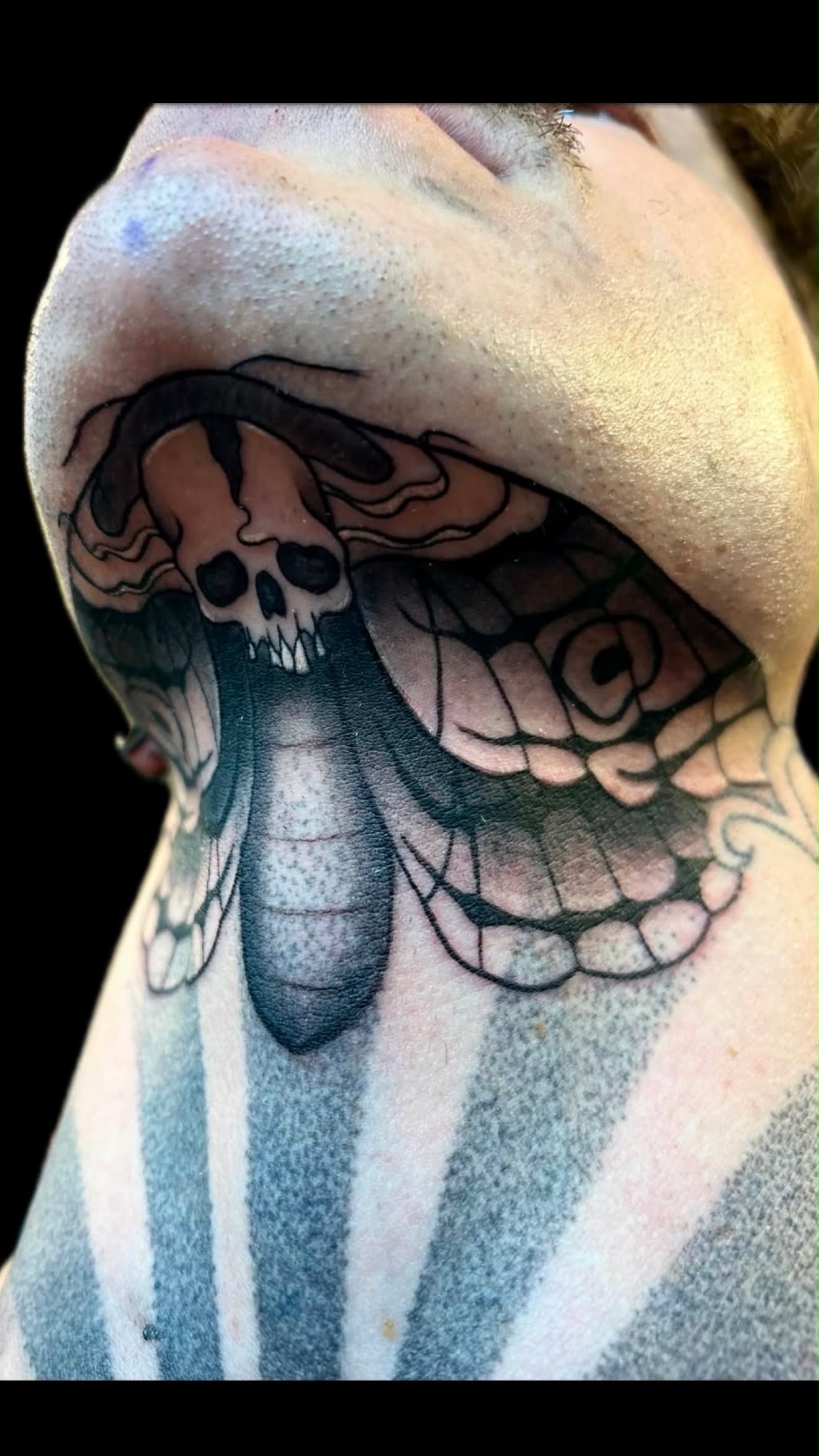 Fine-line tattoo by Lindsay