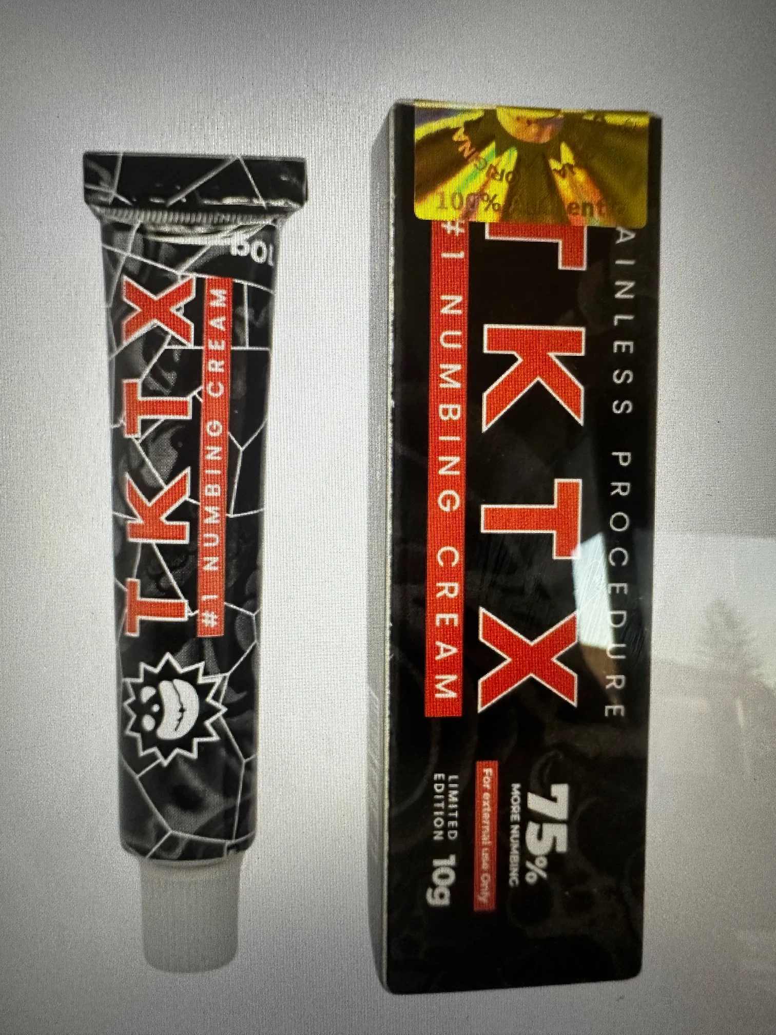 TKTX numbing cream, 75% strength